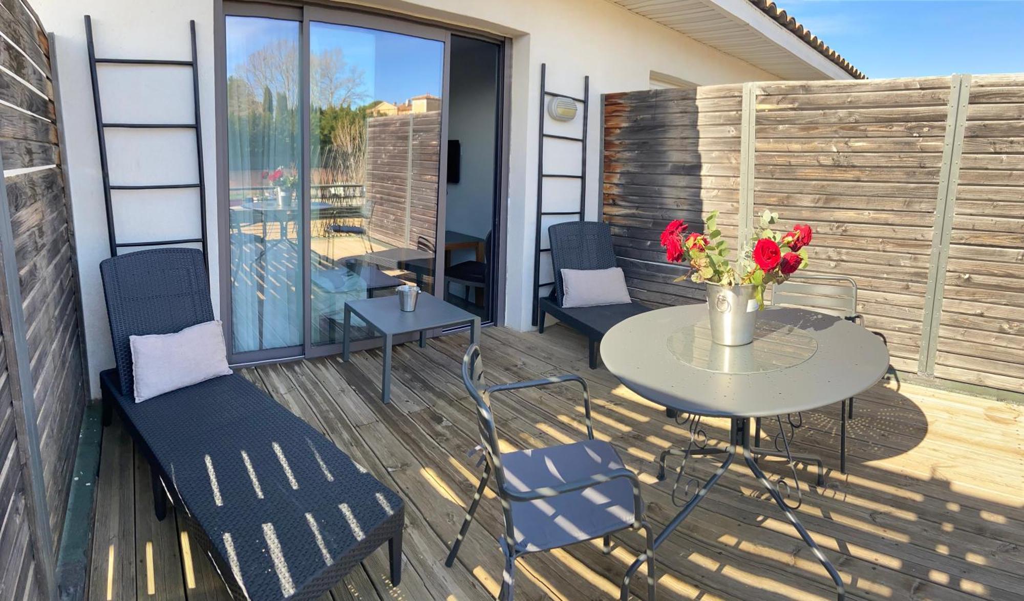 Les Terrasses D'Aix - Studio Avec Grande Terrasse Privee Eguilles Ngoại thất bức ảnh